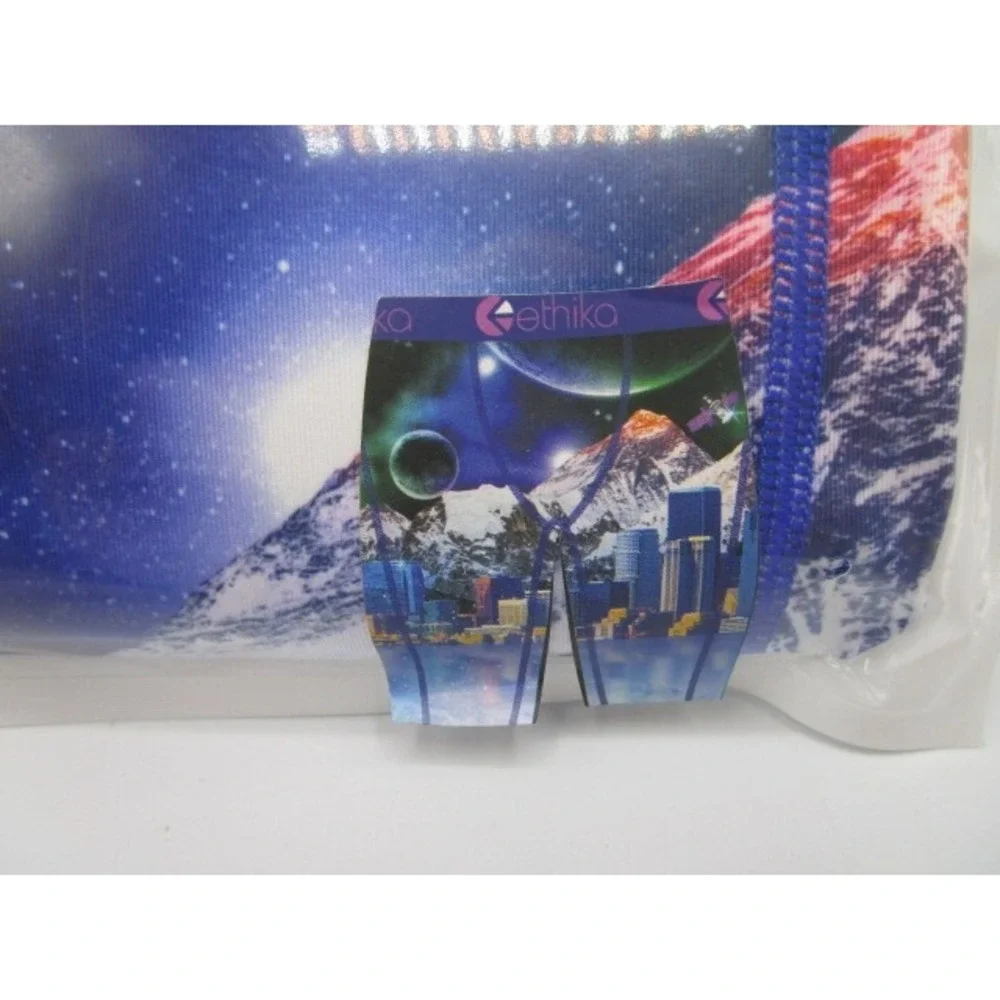 Ethika The Staple Moon Skyline Volcano Men's XL 36-38 Underwear Boxer Briefs